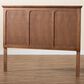Baxton Studio Alarice Queen Panel Headboard in Ash Walnut, , large