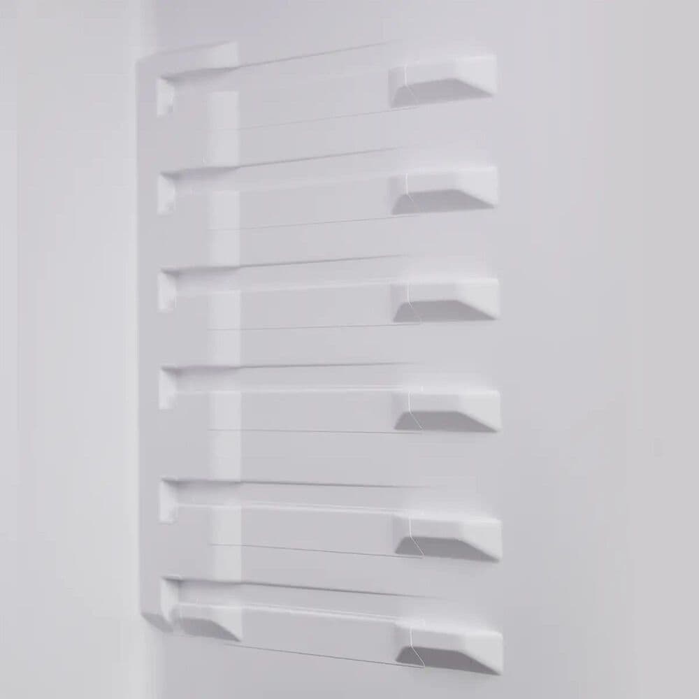 Midea 18 Cu. Ft. Garage Ready Top-Freezer Refrigerator in Stainless Steel, , large