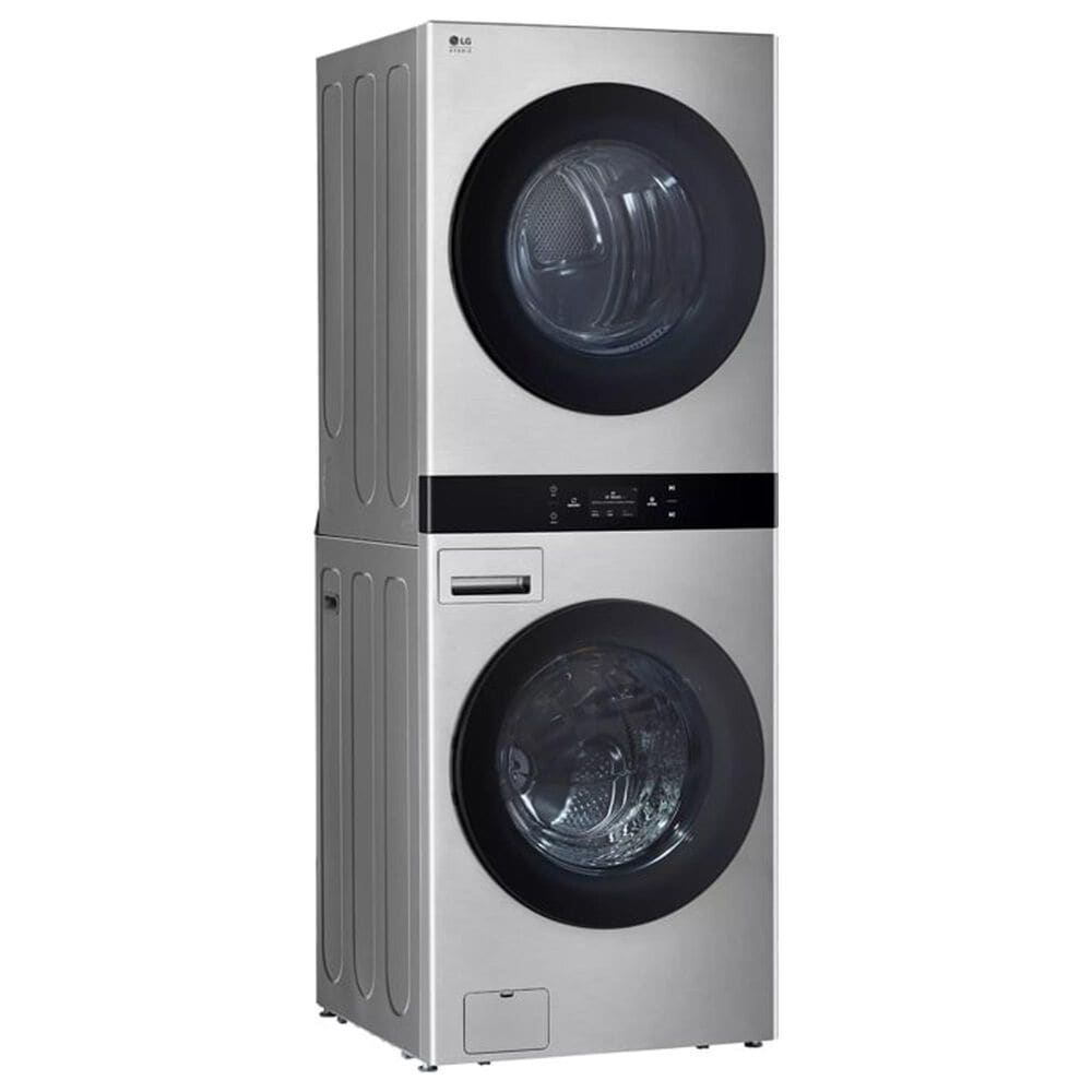 LG Studio WashTower with 5.0 Cu. Ft. Front Load Smart Washer and 7.4 Cu. Ft. Electric Dryer with Center Control, , large