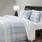 J. Queen New York Pascal 3-Piece King/California King Duvet Cover Set in Blue, , large