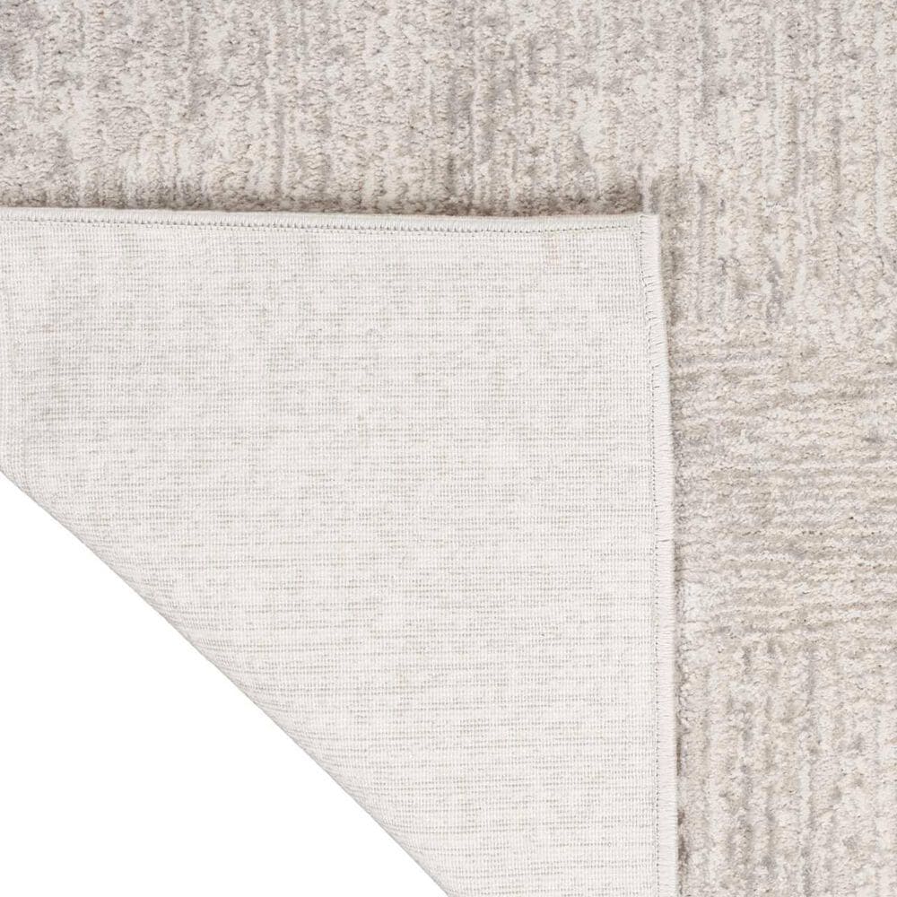 Nourison Irradiant 9&#39; x 12&#39; Silver Area Rug, , large