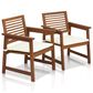 HOMLUX Patio Armchair with Cushion in Natural (Set of 2), , large