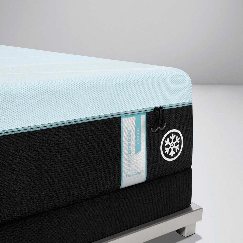 Tempur-Pedic TEMPUR-PRObreeze Medium Hybrid Twin XL Mattress with High Profile Box Spring, , large