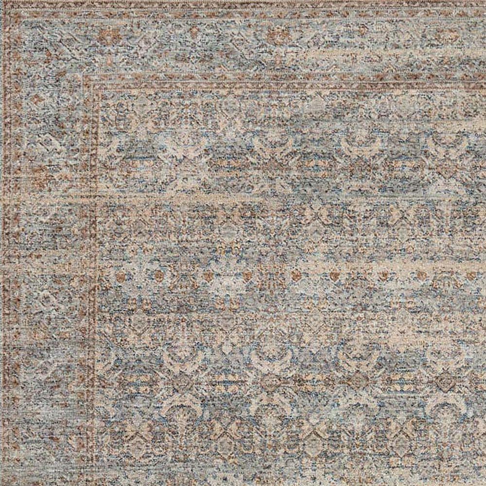 Angela Rose Blake 7&#39;10&quot; x 10&#39;2&quot; Ocean and Mocha Area Rug, , large