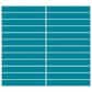 Dal-Tile Color Wheel Ocean Blue 12" x 10" Ceramic Mosaic Sheet, , large