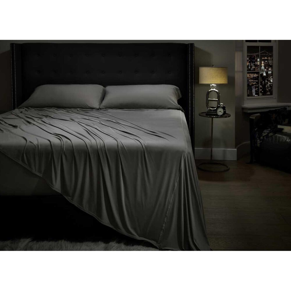 SHEEX Midnight Label 4-Piece King Sheet Set in Stone, , large