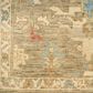 Nourison Heritage Vine HTV04 Charcoal 12" x 15" Area Rug, , large