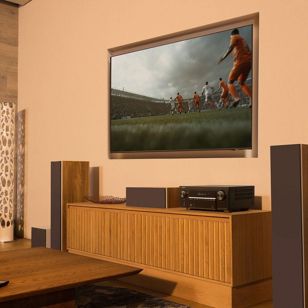 Denon 95W 7.2 Channels AV Receiver in Black, , large