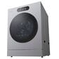 LG 5.8 Cu. Ft. Mega Capacity Smart Front Load Washer in Brushed Platinum Steel, , large