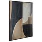 Ashley Ewanford 40" x 50" Wall Art in Black, Brown and Tan, , large