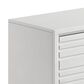 Endress International Malibu 95" Fireplace TV Stand in White, , large