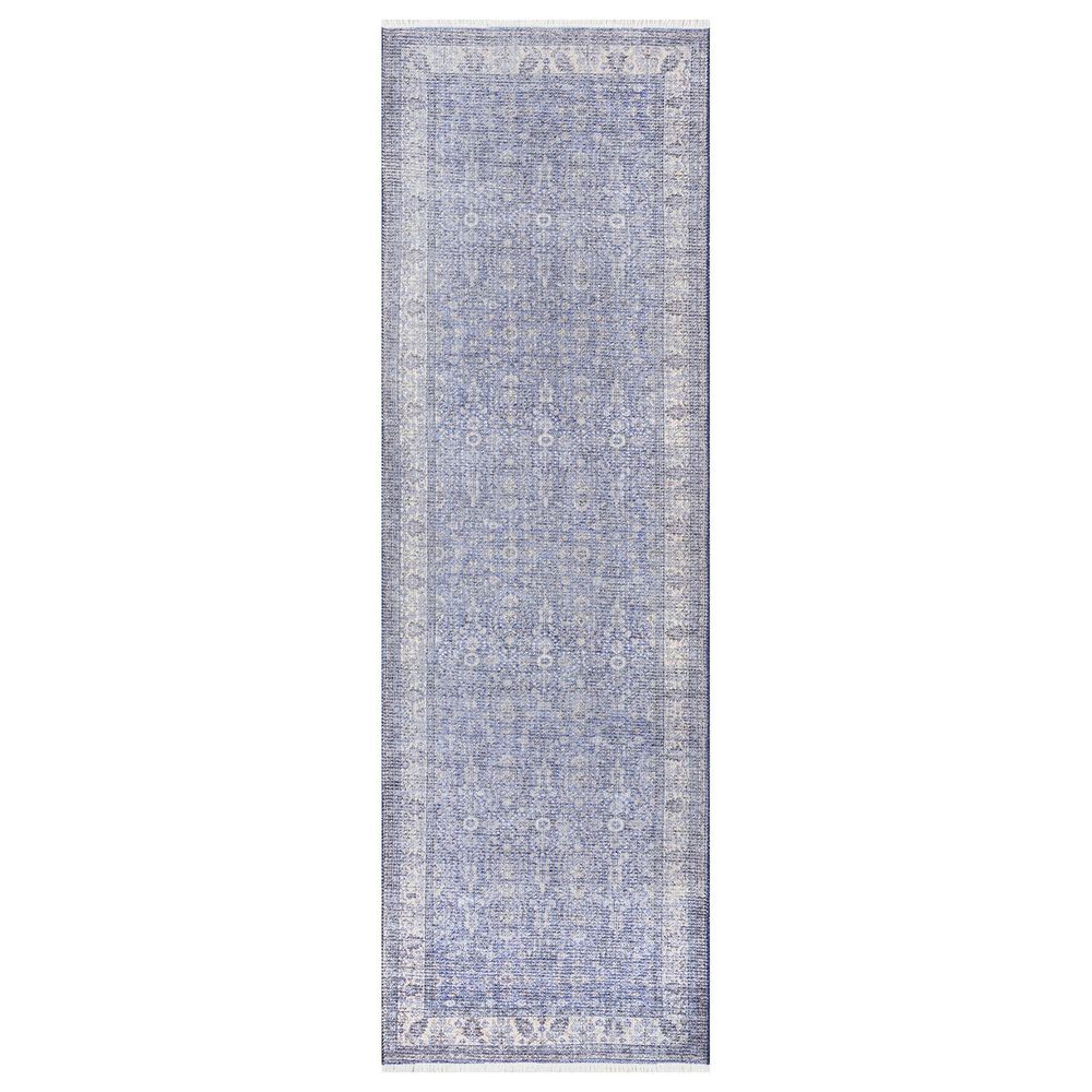 Momeni Helena  2"6" x 8" Blue Runner, , large