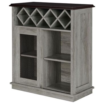 Furniture of America Clegg Buffet in Vintage Gray Oak, , large