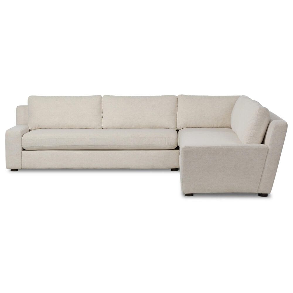 Four Hands Yelena 3PC Sectional-Crypton Nomad Snow, , large