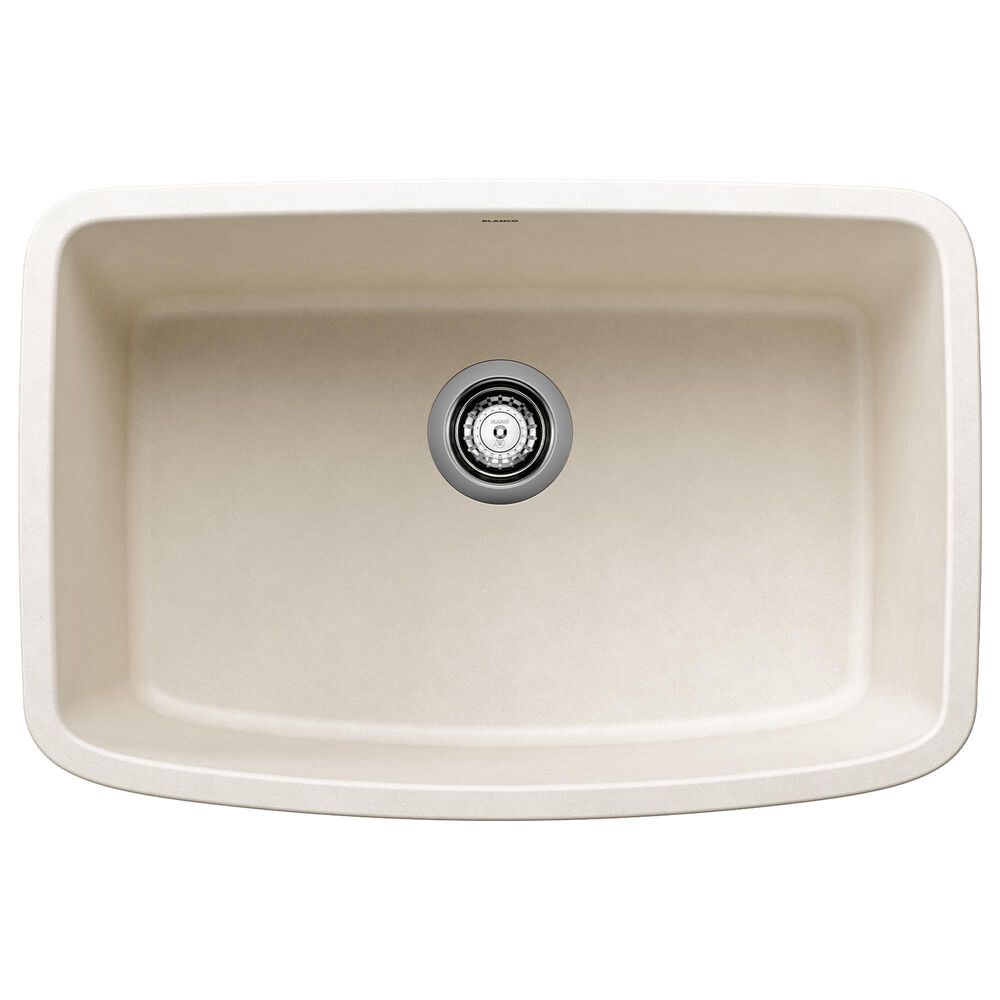 Blanco Valea 27" Single Bowl Kitchen Sink in Soft White, , large