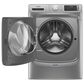 Maytag 4.8 Cu. Ft. Front Load Washer and 7.3 Cu. Ft. Gas Dryer Laundry Pair with Pedestal in Metallic Slate, , large