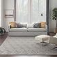 Nourison Versatile 9" x 12" Silver Grey Indoor/Outdoor Area Rug, , large