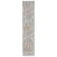 Nourison Astra Machine Washable ASW12 2"2" x 12" Denim and Multicolor Runner, , large