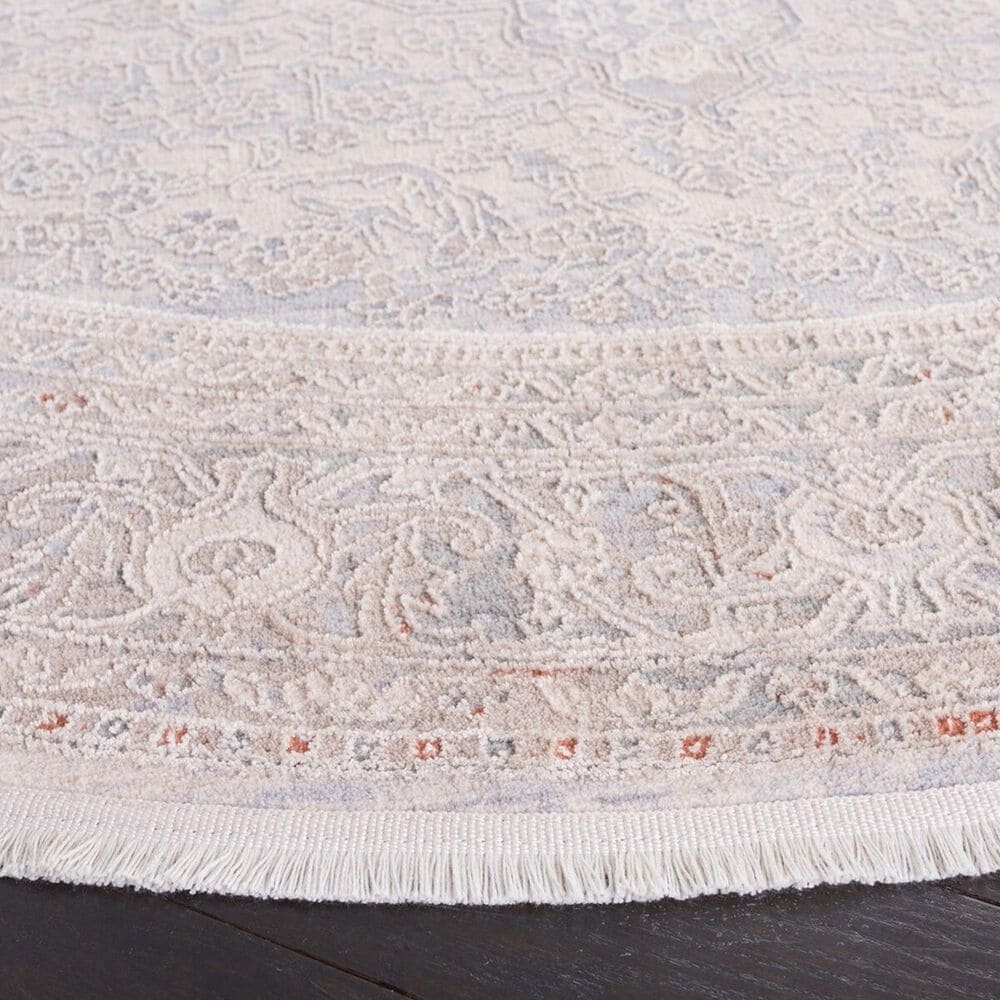 Safavieh Marmara 6&#39;7&quot; Round Beige and Light Blue Area Rug, , large