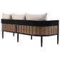 Safavieh Harrison 3-Seater Outdoor Sofa in Taupe, , large