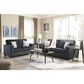 Ashley Altari Stationary Sofa and Loveseat Set in Slate, , large