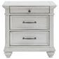 Ashley Kanwyn 3-Piece Queen Storage Bedroom Set in Whitewash, , large