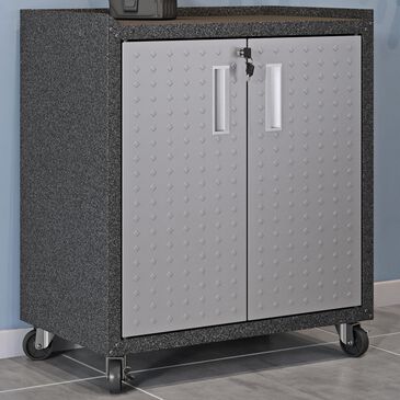 Dayton Fortress 31.5" Garage Mobile Cabinet with Two Doors in Grey, , large