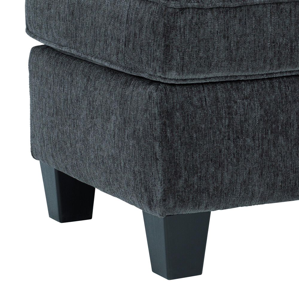 Ashley Abinger Ottoman in Smoke, , large