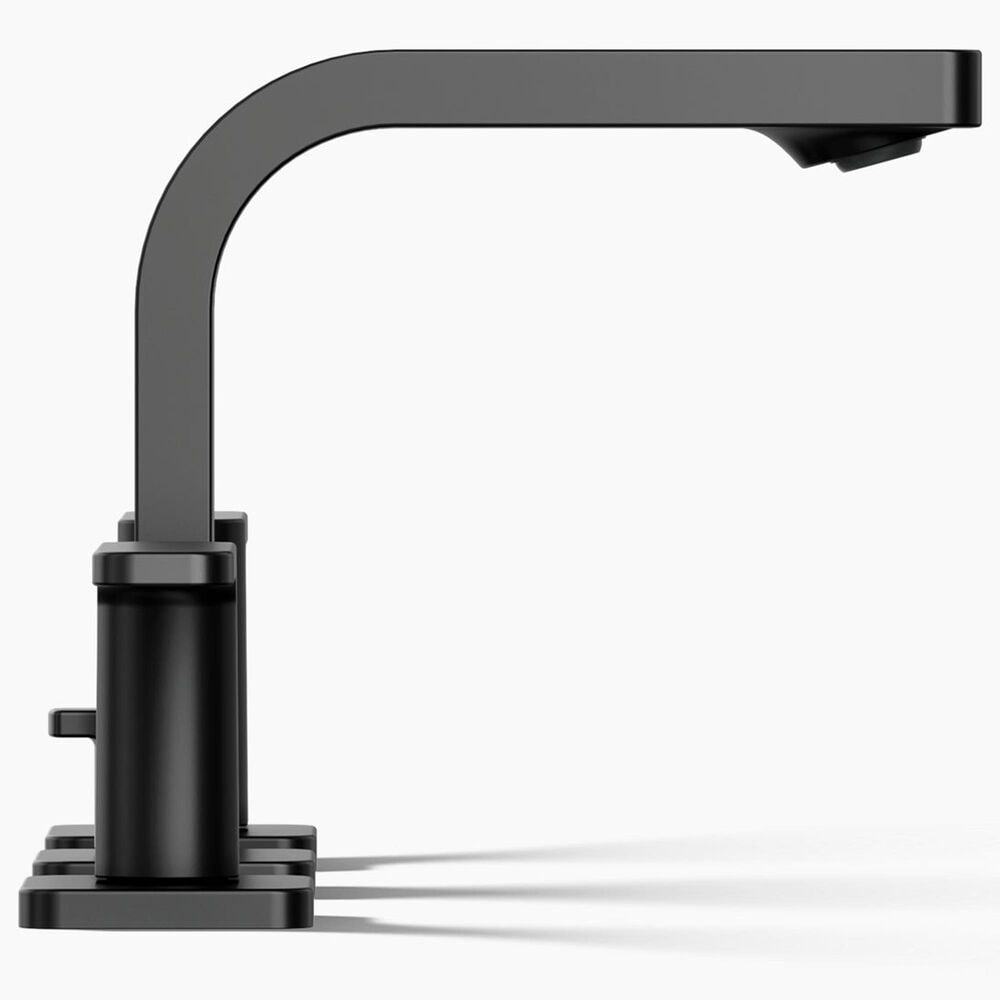 Kohler Parallel Widespread Bathroom Sink Faucet in Matte Black, , large