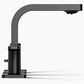 Kohler Parallel Widespread Bathroom Sink Faucet in Matte Black, , large