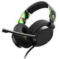 Skullcandy SLYR Pro Multi-Platform Wired Gaming Headset in Black DigiHype and Green
