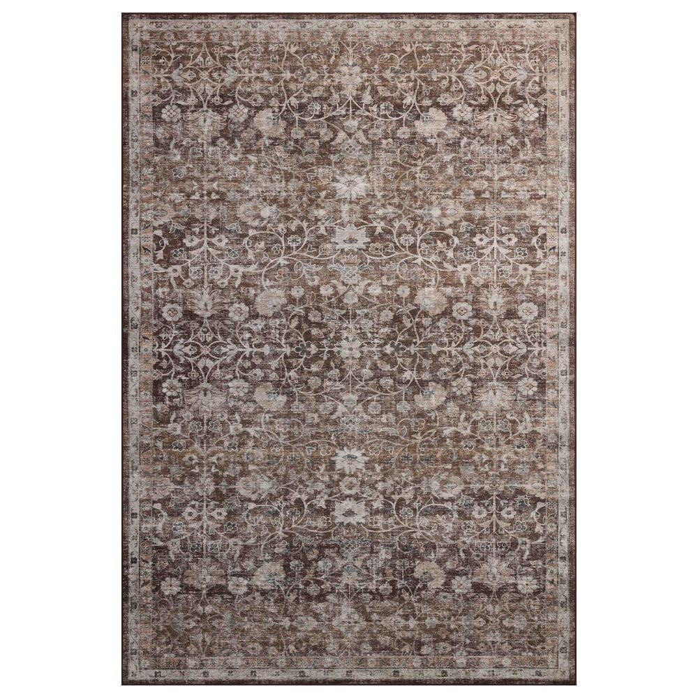 Amber Lewis x Loloi Josie 3"6" x 5"6" Earth and Natural Area Rug, , large