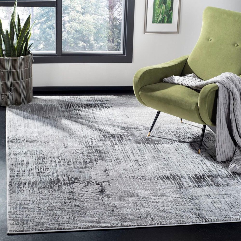 Safavieh Craft 2&#39;7&quot; x 5&#39; Grey and Dark Grey Area Rug, , large