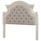 Ashley Realyn Queen Upholstered Panel Headboard in Chipped White, , large