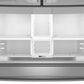 Whirlpool 29 Cu. Ft. French Door Refrigerator with Reach Through Handles in Fingerprint-Resistant Stainless Steel, , large