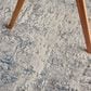 Nourison Rustic Textures Ivory, Grey and Blue 3"11" x 5"11" Area Rug, , large