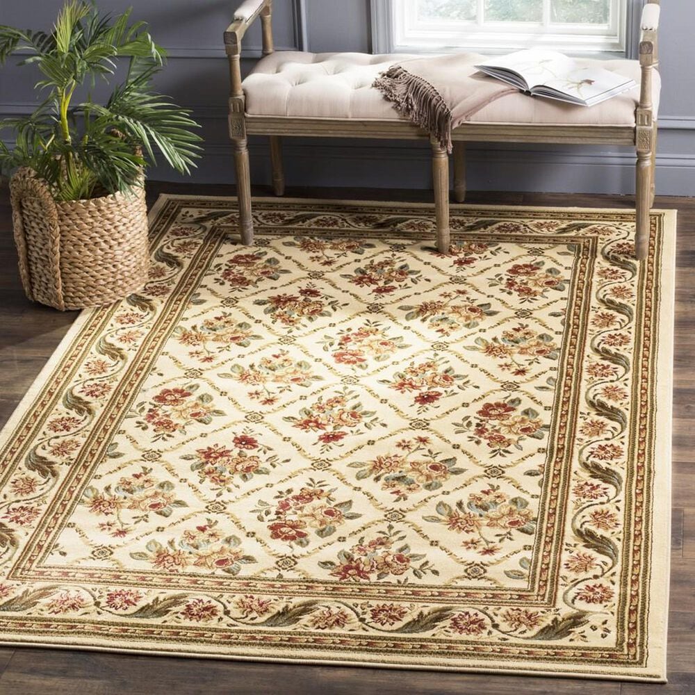 Safavieh Lyndhurst 8&#39; x 11&#39; Ivory Area Rug, , large