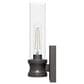Hunter Lenlock 1-Light Wall Sconce with Seeded Shade in Noble Bronze, , large