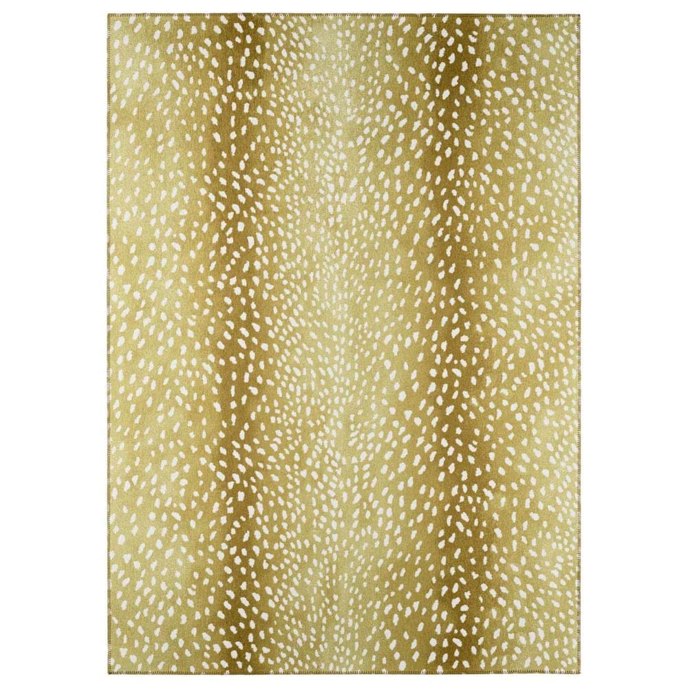 Dalyn Rug Company Mali ML3 2"3" x 12" Gold Indoor/Outdoor Performance Runner, , large