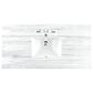 James Martin Vanities Myrrin 48" Vanity in Carbon Oak with 3 cm Arctic Fall Solid Surface Top, , large