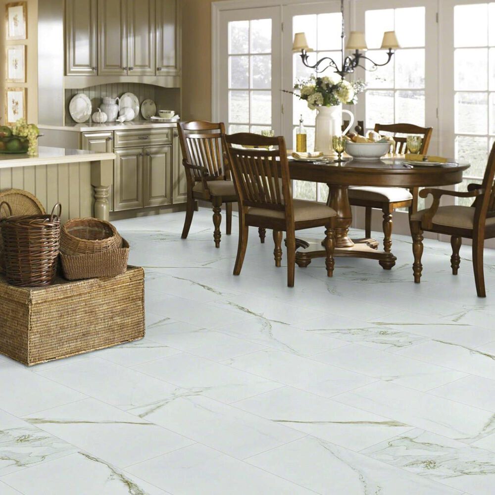Shaw Vision Calacatta 12" x 24" Polished Ceramic Tile, , large