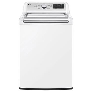 LG 5.5 Cu. Ft. Top Load Washer with TurboWash3D in White, , large