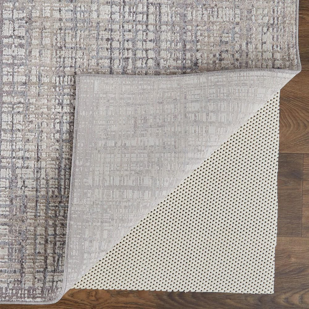 Feizy Lennon 4&#39; x 6&#39; Gray and Beige Area Rug, , large
