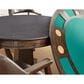 STEVE SILVER Rudy 5-Piece Round Game Table Set in Medium Walnut, , large