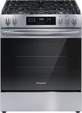 Frigidaire 30" Front Control Gas Range In Stainless Steel, , large