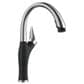 Blanco Artona 1.5 GPM High-Arc Pull-Down Kitchen Faucet in Stainless Steel and Coal Black, , large