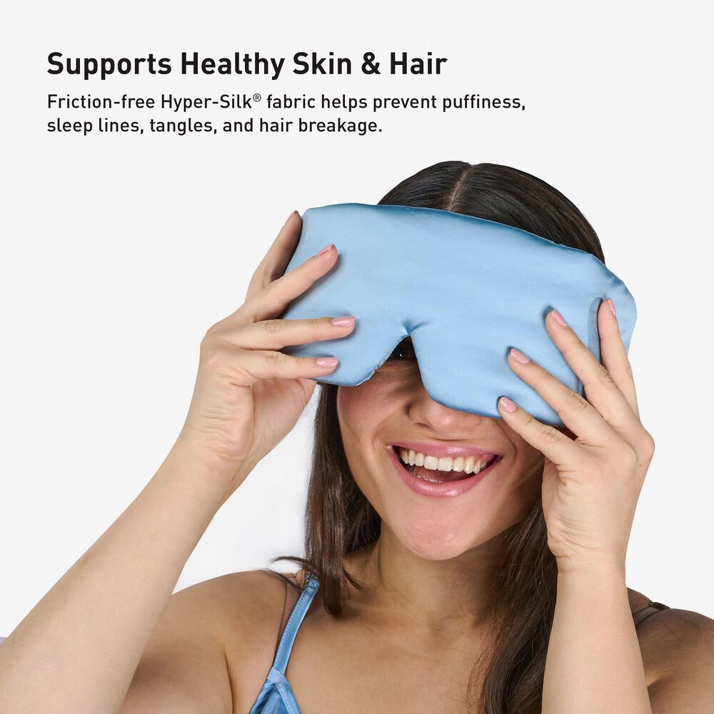 Bedgear Hyper-Silk Sleep Mask in Misty Blue, , large