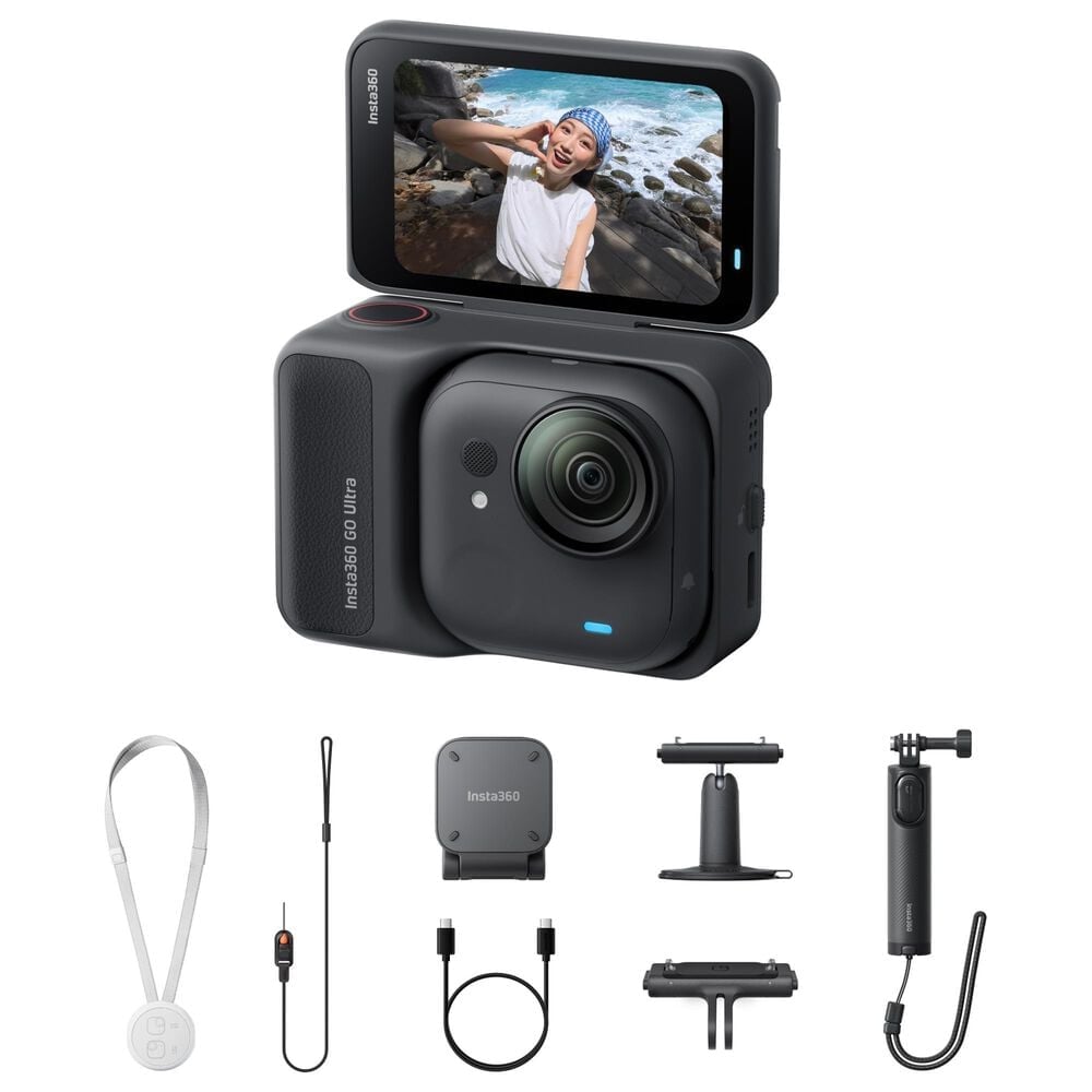 Insta360 GO Ultra Creator Bundle Action Camera in Midnight Black, , large