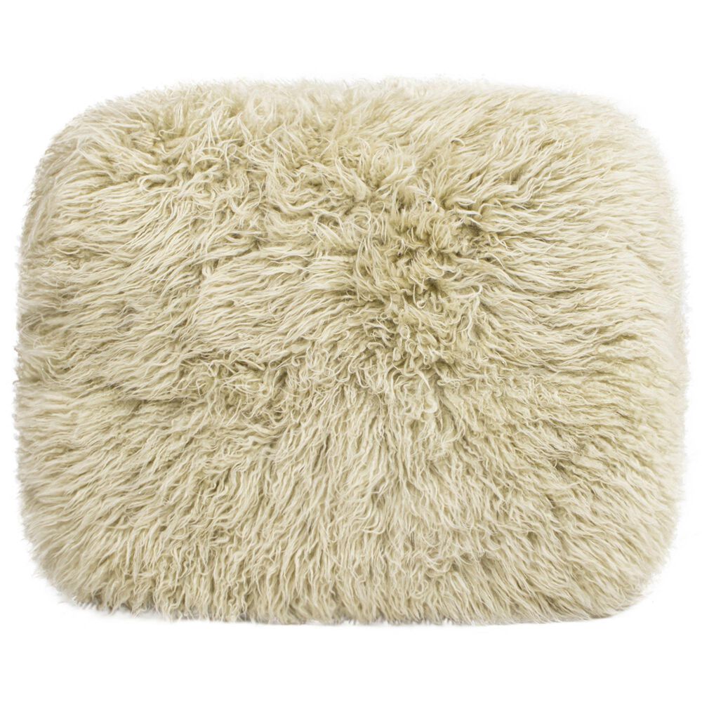 Jennifer Taylor Home Enchante Accent Ottoman in Taupe Beige, , large