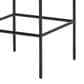 Four Hands Benton Bar Stool in Almond Oak and Midnight, , large